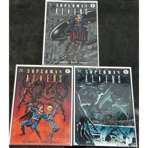 Superman vs Alien #1 - 3 (1995 DC/Dark Horse) Lot of 3